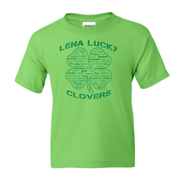 Lena Lucky Clovers 2026 - DryBlend® Youth T-Shirt Thumbnail