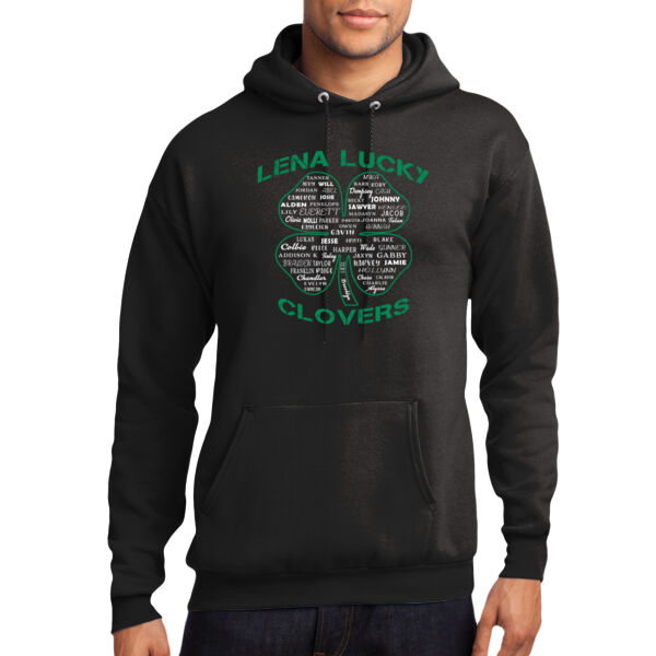 Lena Lucky Clovers 2026 - Core Fleece Pullover Hooded Sweatshirt Thumbnail