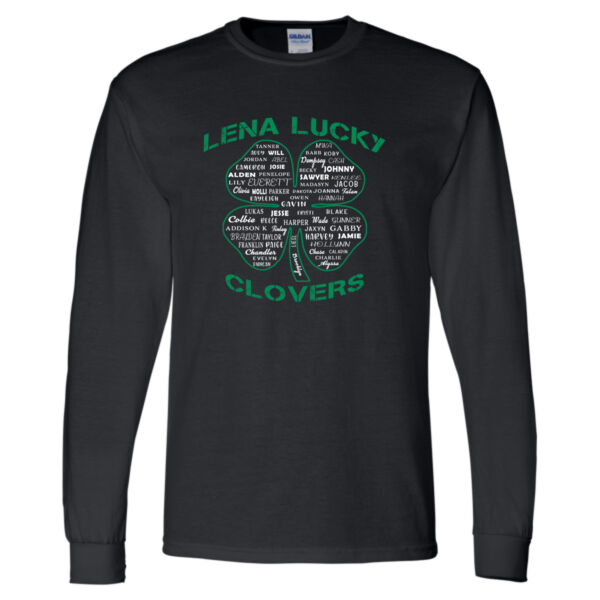 Lena Lucky Clovers 2026 - DryBlend® 50/50 Long Sleeve T-Shirt Thumbnail