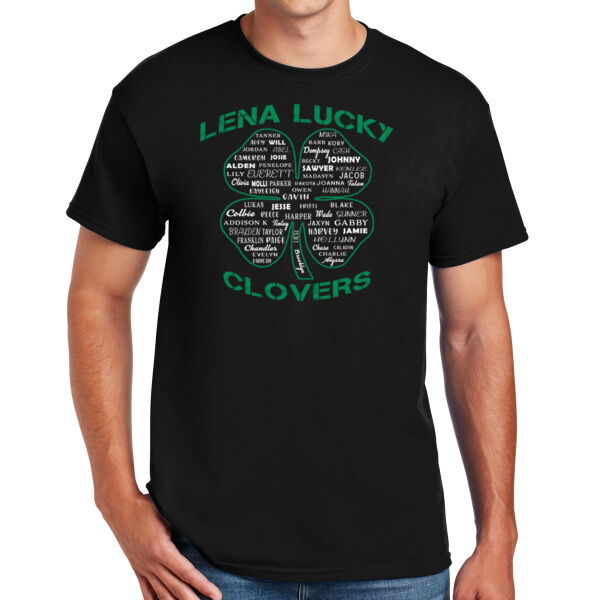 Lena Lucky Clovers 2026 - DryBlend ® 50 Cotton/50 Poly T Shirt Thumbnail